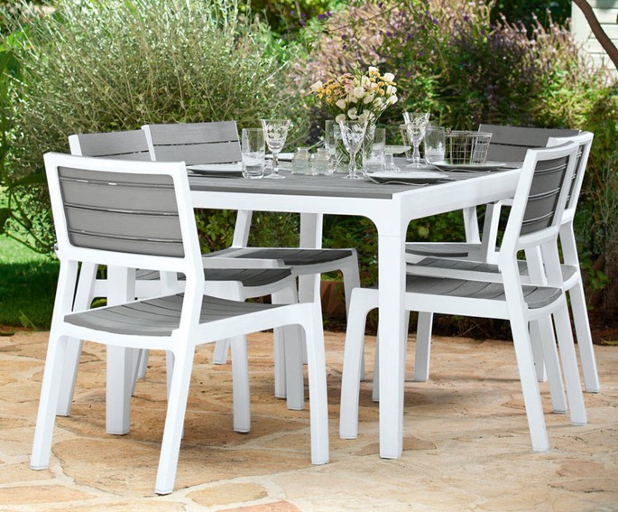 Stół Ogrodowy Harmony 160x90 Szary