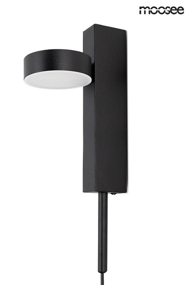 Lampa Ścienna CLARID BLACK Czarny