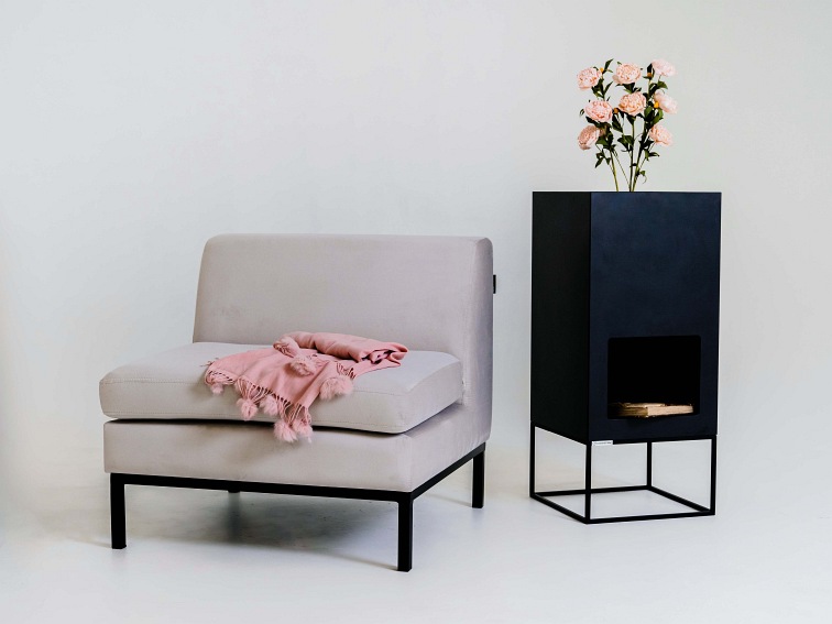 Moduł Ambient 70x70x67 Kokos/Czarny