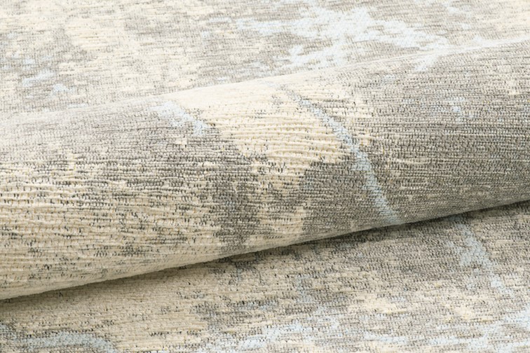 Dywan DECO RUGS Grey Blue Net 4528 160x230 cm Szary/Niebieski