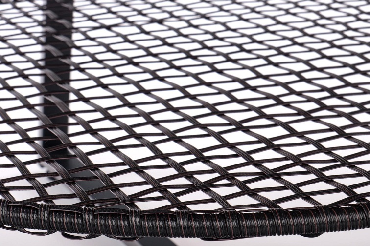 Ława Florence 80x45 Dąb Naturalny/Czarny