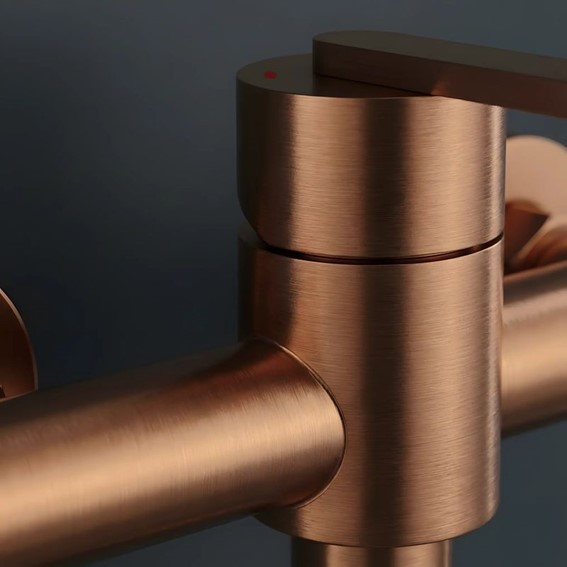 Bateria Prysznicowa ONTARIO Miedź Szczotkowana