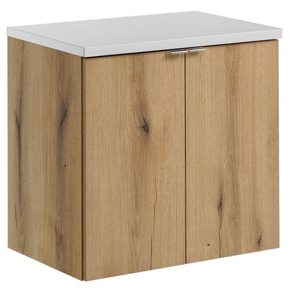 Zestaw Meblowy NOVA 60cm Biały Mat/Dąb Coast Evoke