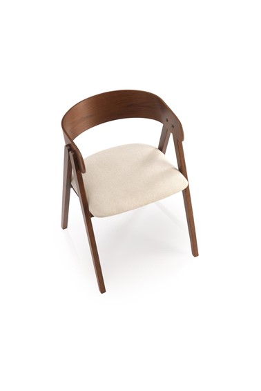 Krzesło K562 Orzechowy/Beżowy