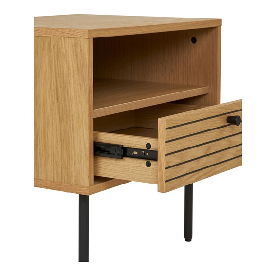 Szafka Nocna KYOTO 50cm z Szufladą Dąb Naturalny