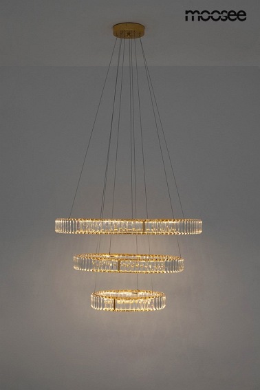 Lampa Wisząca LIBERTY TRIPLES Złoty