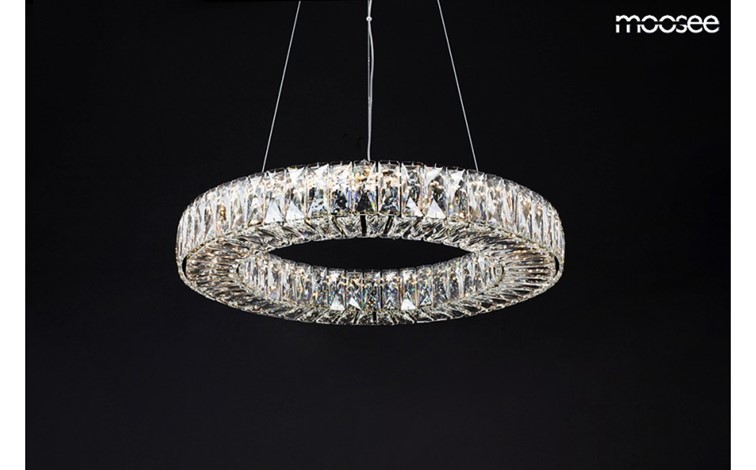 Lampa Wisząca ALLISIA 80 Złoty/Transparentny