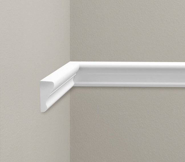 Listwa Naścienna Gładka LNG-07 240 cm Biały