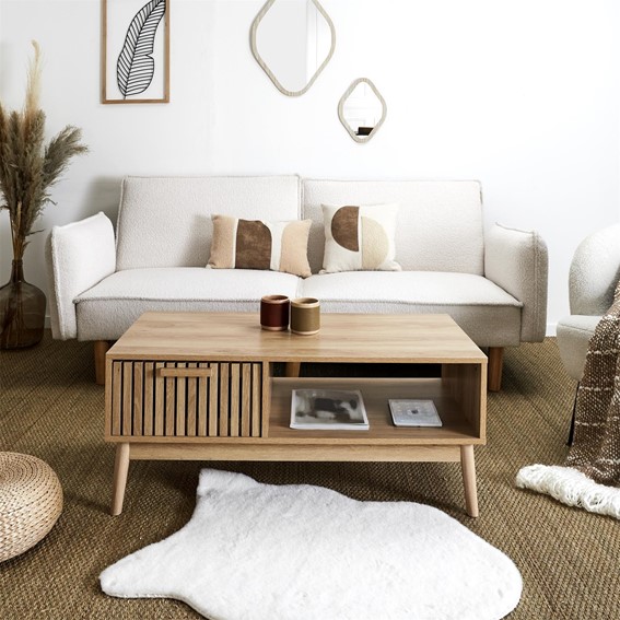 Stolik Kawowy KLAUS Naturalny