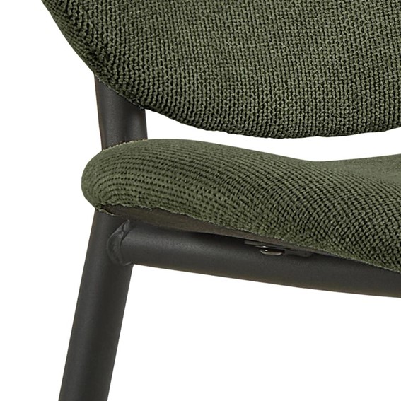 Krzesło CLIFF Zielony/Czarny