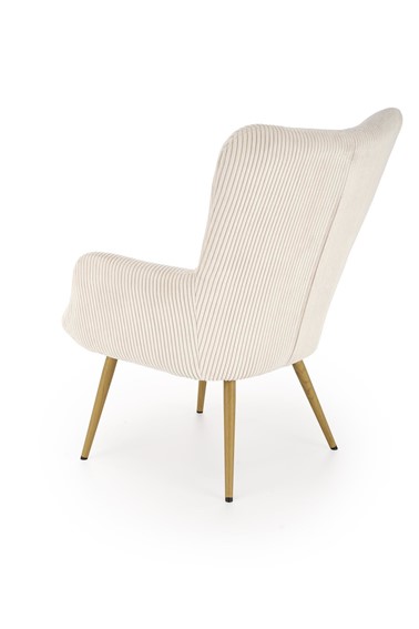 Fotel Wypoczynkowy AMARO Kremowy