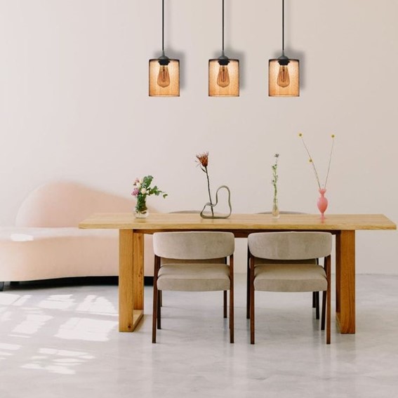 Lampa Wisząca VELISSA 1S Czarny