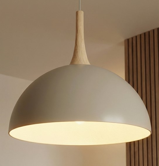 Lampa Wisząca NAUTICA 1L Beżowy