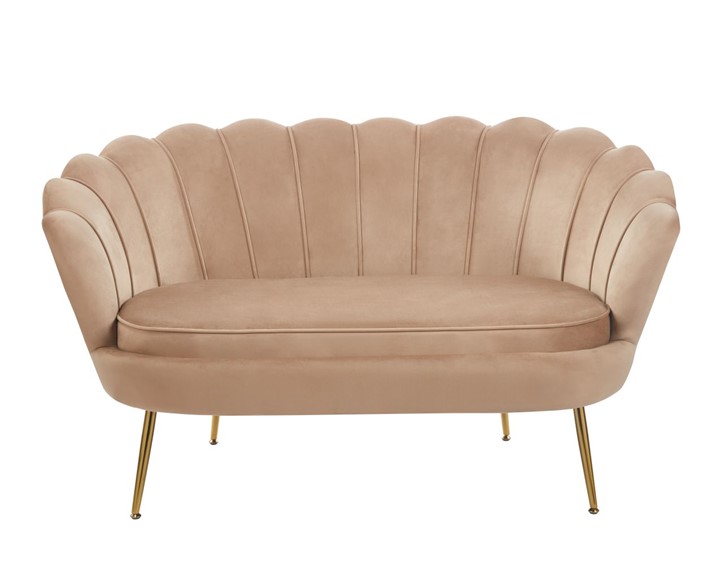 Sofa SF1-FX Cappuccino/Złoty