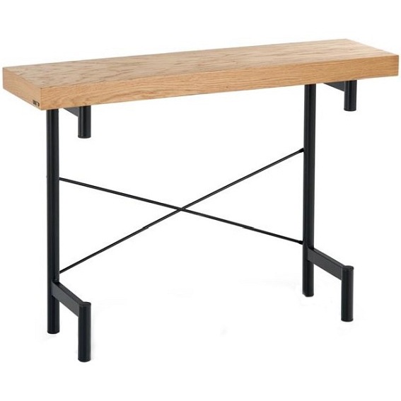 Konsolka INFERNO Dąb/Czarny