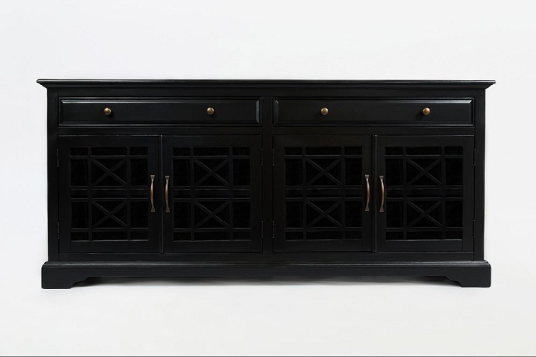 Komoda AV275-9 4D/2S Avola 49x178x82 Czarny