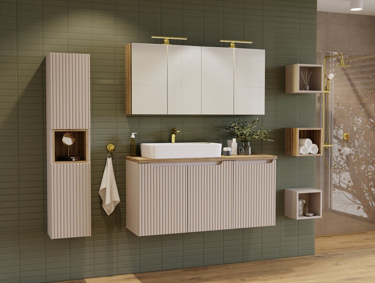 Szafka pod Umywalkę NOVA Kaszmirowy Mat