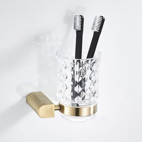 Kubek Łazienkowy Wiszący 322224B Złoty