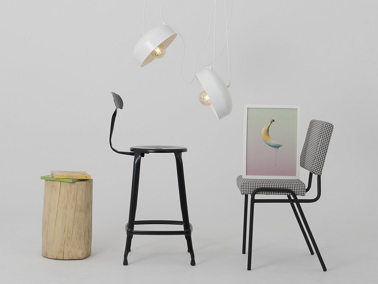 Lampa wisząca POPO FLAT L 2 – biały