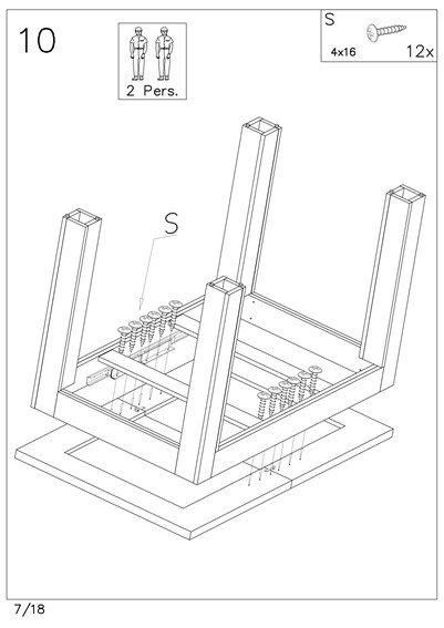 Stół Rozkładany GIZMO (120-160)x75 Kaszmir