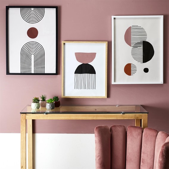 Obraz ART-DECO 60x45cm Czarny