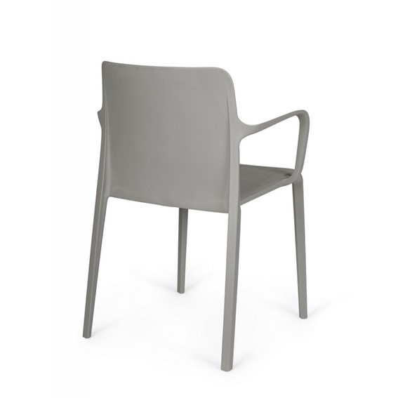 Krzesło Ogrodowe CHLORIS ARM Szary