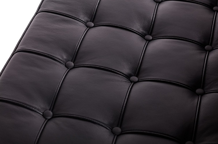 Sofa BARCELON Czarna Skóra Naturalna