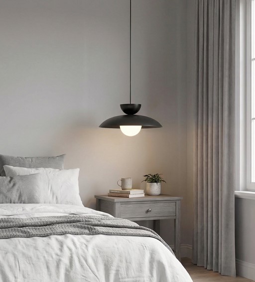 Lampa Wisząca MULAN 1 Czarny