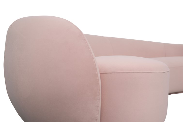 Sofa NUA N77-25 Różowy