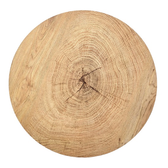 Ława BROOKLYN S fi45 Dąb/Czarny