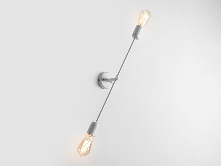 Lampa ścienna TWIGO WALL 2 L – biały