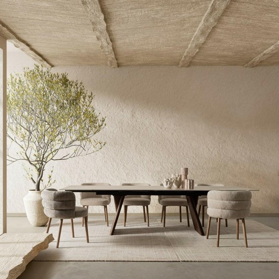 Krzesło ILMA ARM Beżowy