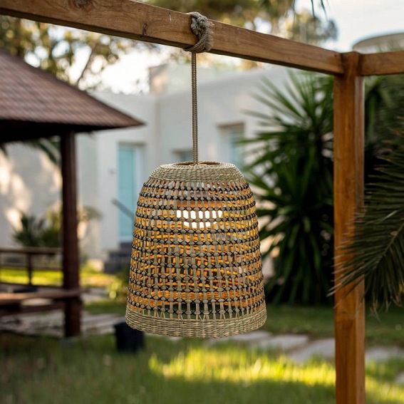 Lampa Wisząca POSITANO 35 HANG IN&OUT BATTERY Naturalny