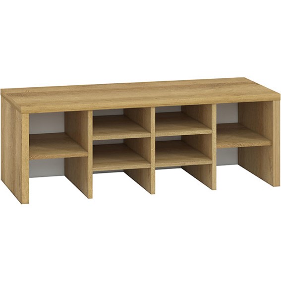 Szafka GLOSS 07 Dąb Riviera/Biały Połysk