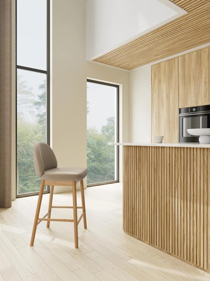 Hoker SOPHIA Beżowy/Dąb Naturalny