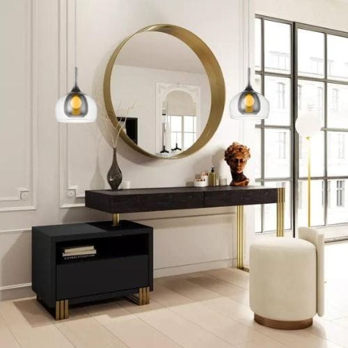 Lampa Wisząca ASTON 1L Chromowany