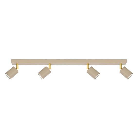 Lampa Sufitowa MATI K-5823 Beż/Złoty