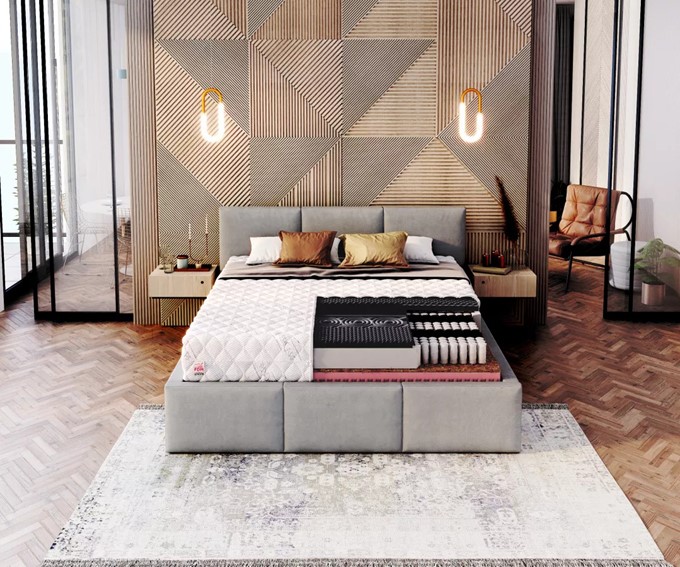 Materac GINASO MAX 80x200 Premium Jersey