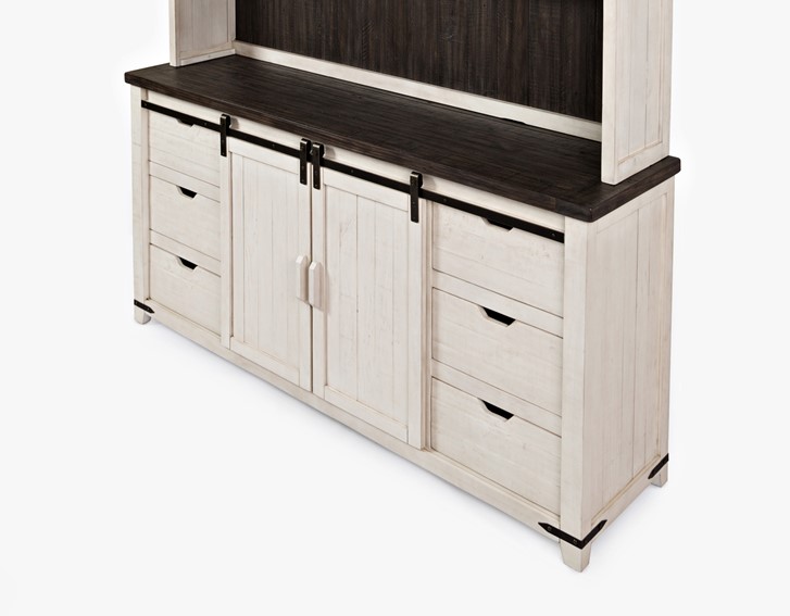 Komoda AVOLA AV1706-70 Biały/Brązowy