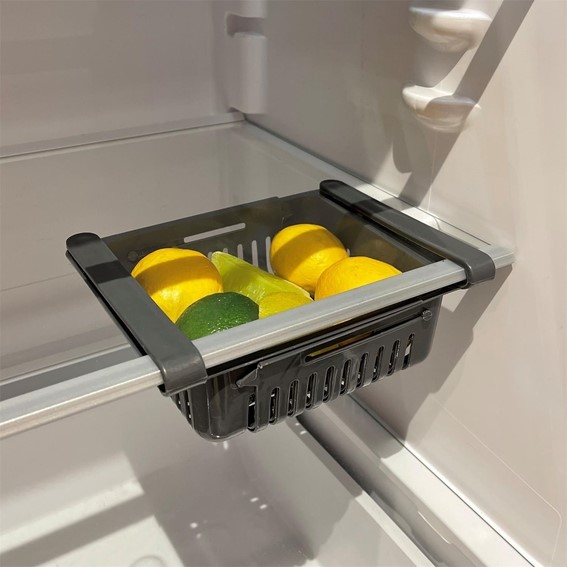 Podwieszany Kosz do Lodówki Bordowy