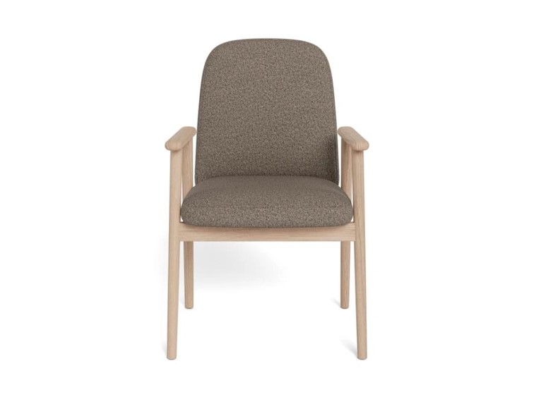 Krzesło CALVIN Brązowy/Dąb Bielony