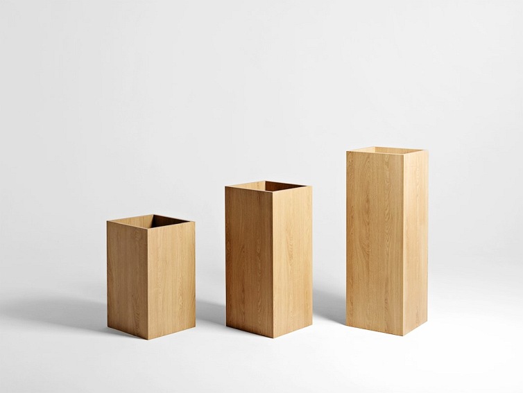 Donica PALMUS 100x35x35 – dąb(3395)