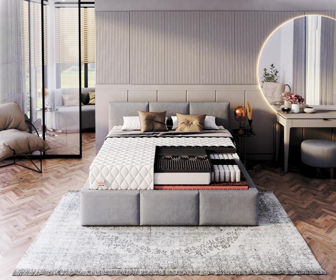 Materac GINASO 200x200