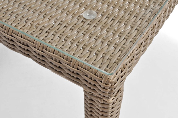 Stół Ogrodowy MALAGA 180X100x76 Beżowy