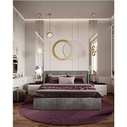 Lampa Wisząca SPINNER  Złoty