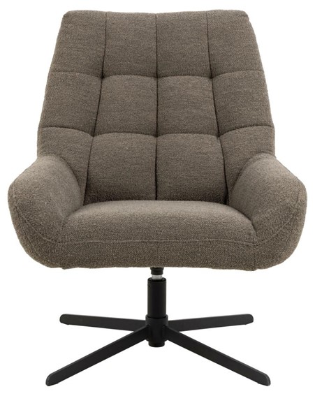 Fotel Obrotowy PARIS Brązowy