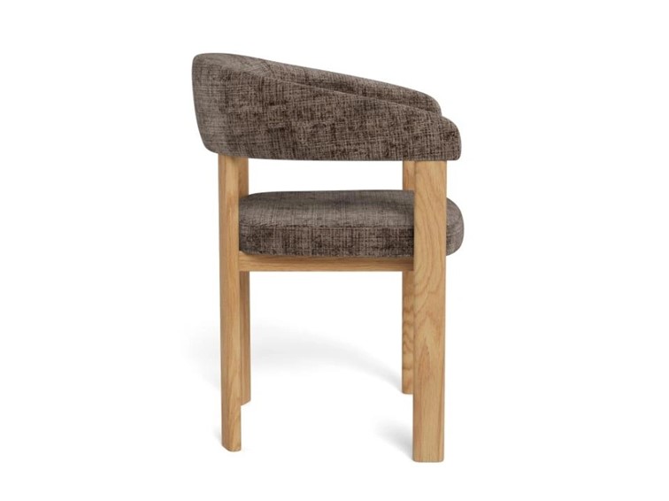 Krzesło MYLES Brązowy/Dąb Naturalny