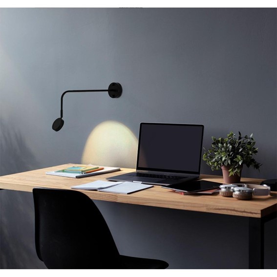 Lampa Ścienna AXEL Czarny