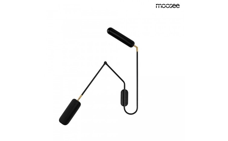 Lampa Ścienna TENTA Czarny