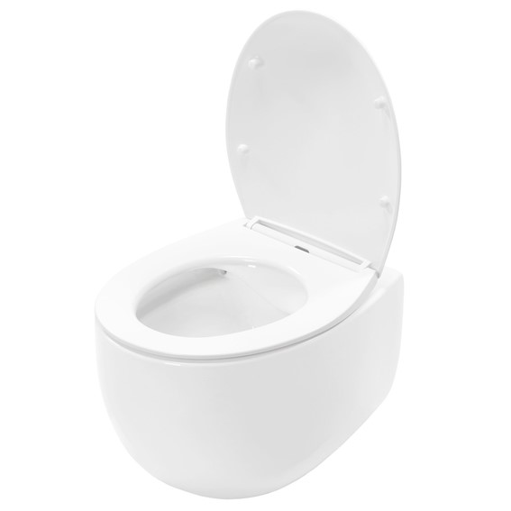 Misa WC LARS RIMLESS Podwieszana Biały